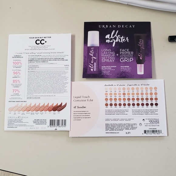 x6 NWT Urban Decay Eyeliner Neon Makeup Bag Rare Beauty Kat Von D Eyeliner - Picture 3 of 12